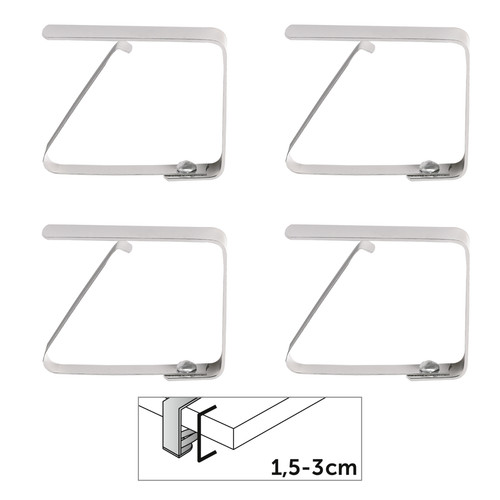 Tischdeckenklemmen aus metall - tischdeckenklemmen,