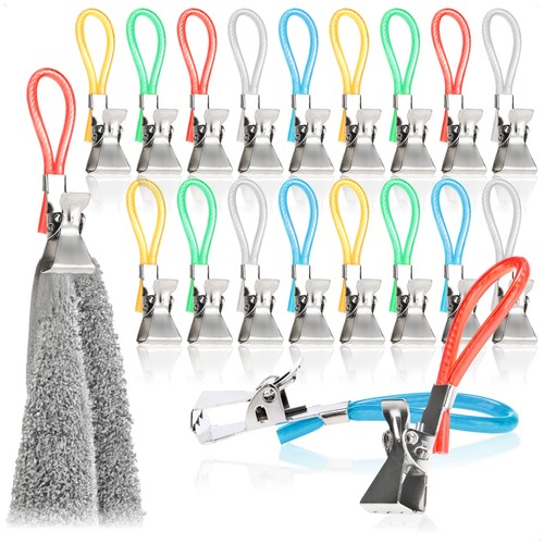 20x handtuchhalter clips aus - handtuchhalter-clips,