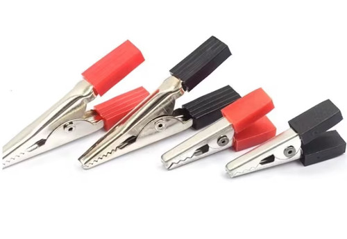 10x metall krokodilklemmen - 10x, metall-krokodilklemmen