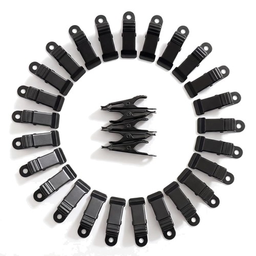 Metall federklemmen set - metall-federklemmen, 30