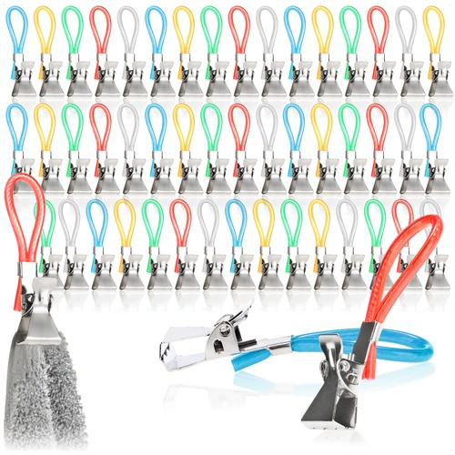 50x handtuchhalter clips aus - 50x, handtuchhalter-clips